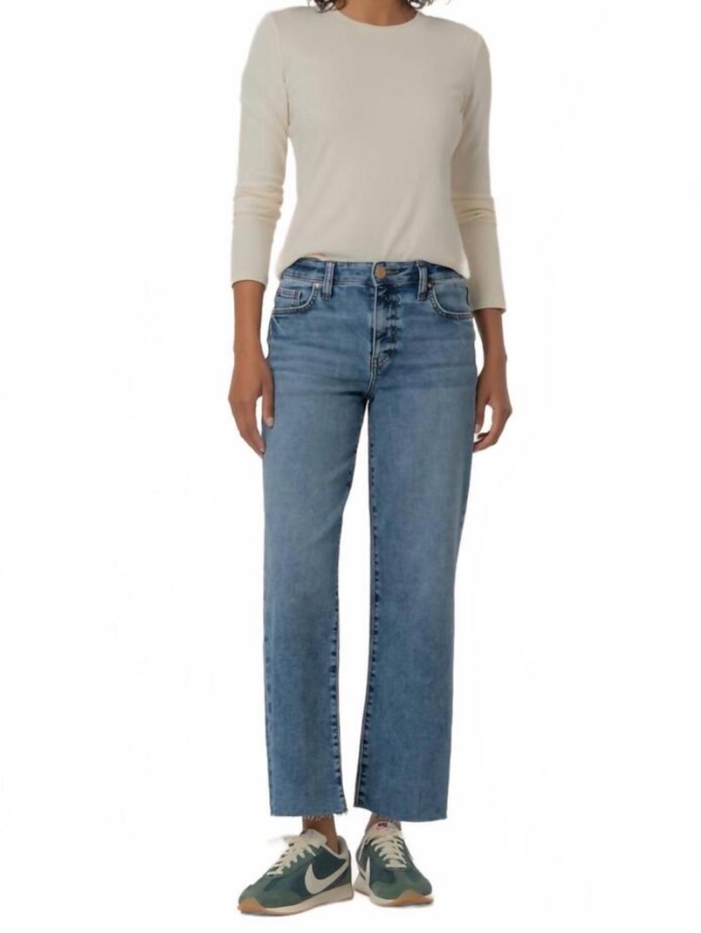 Kut From The Kloth Charlotte Wide Leg Jeans Size 12.